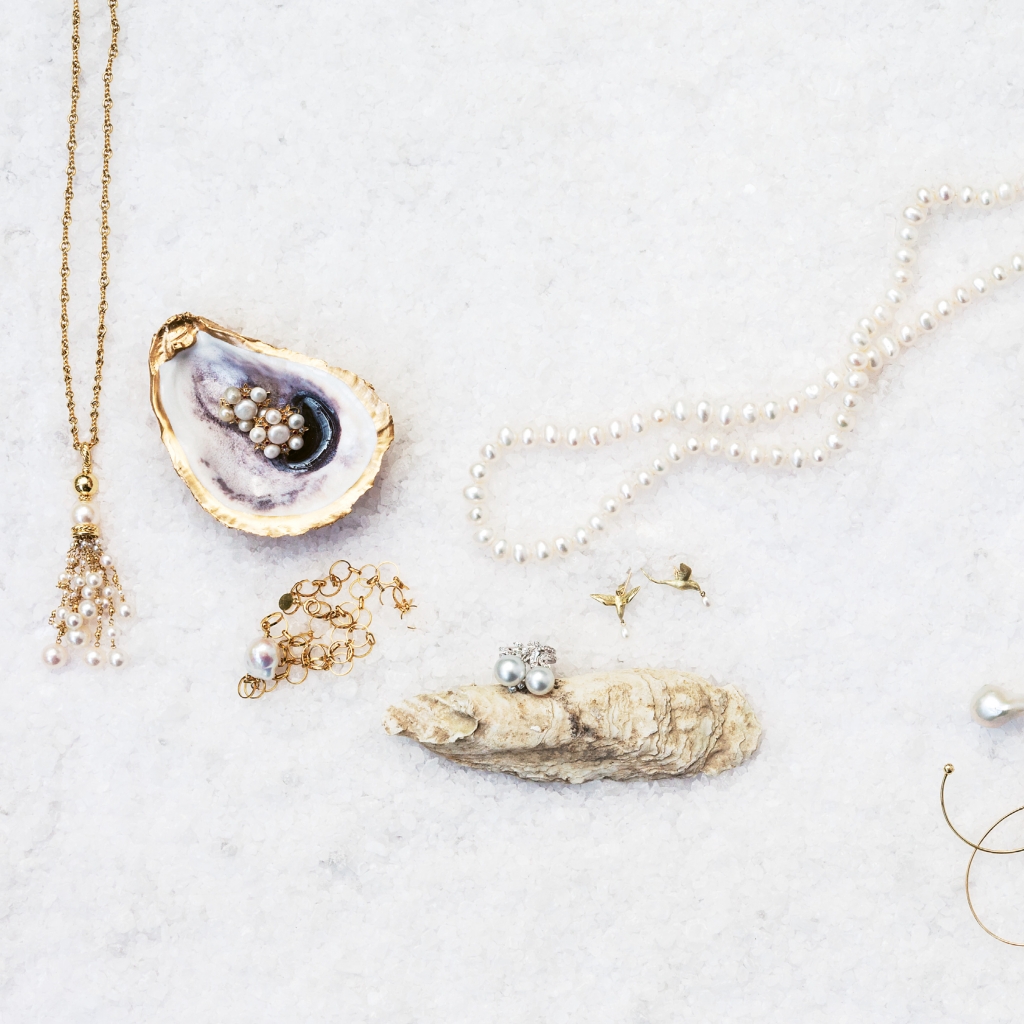 Believed by the ancient Greeks to promote marital harmony, pearls and